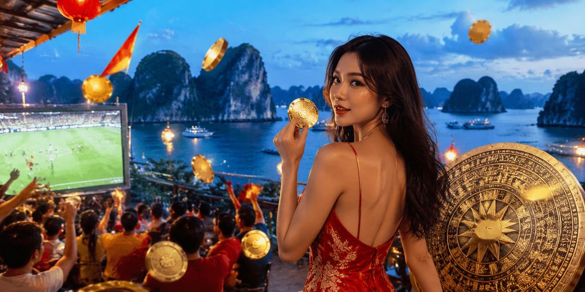 Cảnh Hạ Long gợi ý người chơi Việt xem bóng đá và tỷ lệ kèo cuối tuần